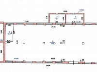 План здания склада готовой продукции 558,4 кв.м